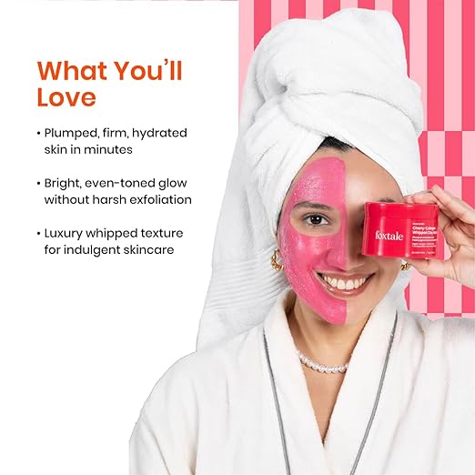 Foxtale Cherry-Collagen Whipped Clay Mask