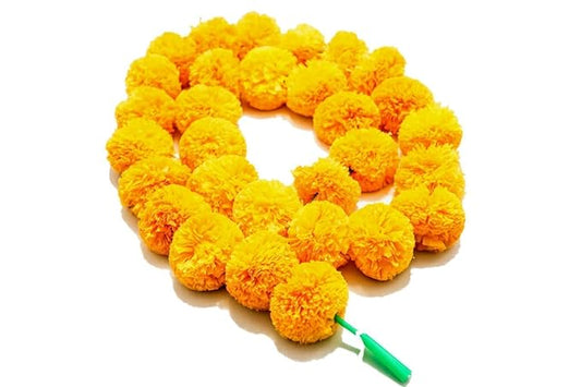 Artificial Marigold Genda Flowers Toran | Door Hanging Marigold Mala
