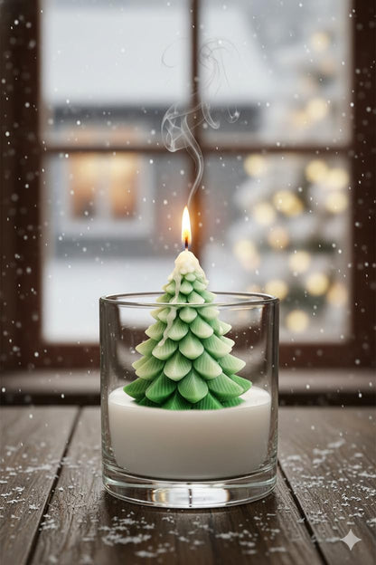 Christmas Tree Candle