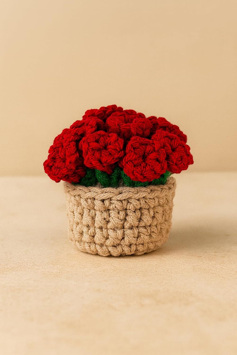 Handmade Crochet Tea Coaster Set (3+1) - image 5