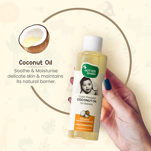 Mother Sparsh Cold Pressed Coconut Oil - PUSHMYCART
