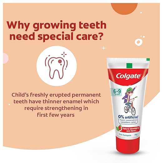 Colgate Toothpaste for Kids (6-9 years) - PUSHMYCART