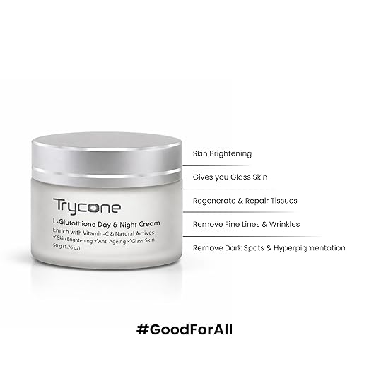 Trycone Day & Night Moisturizer with L-Glutathione & Vitamin c