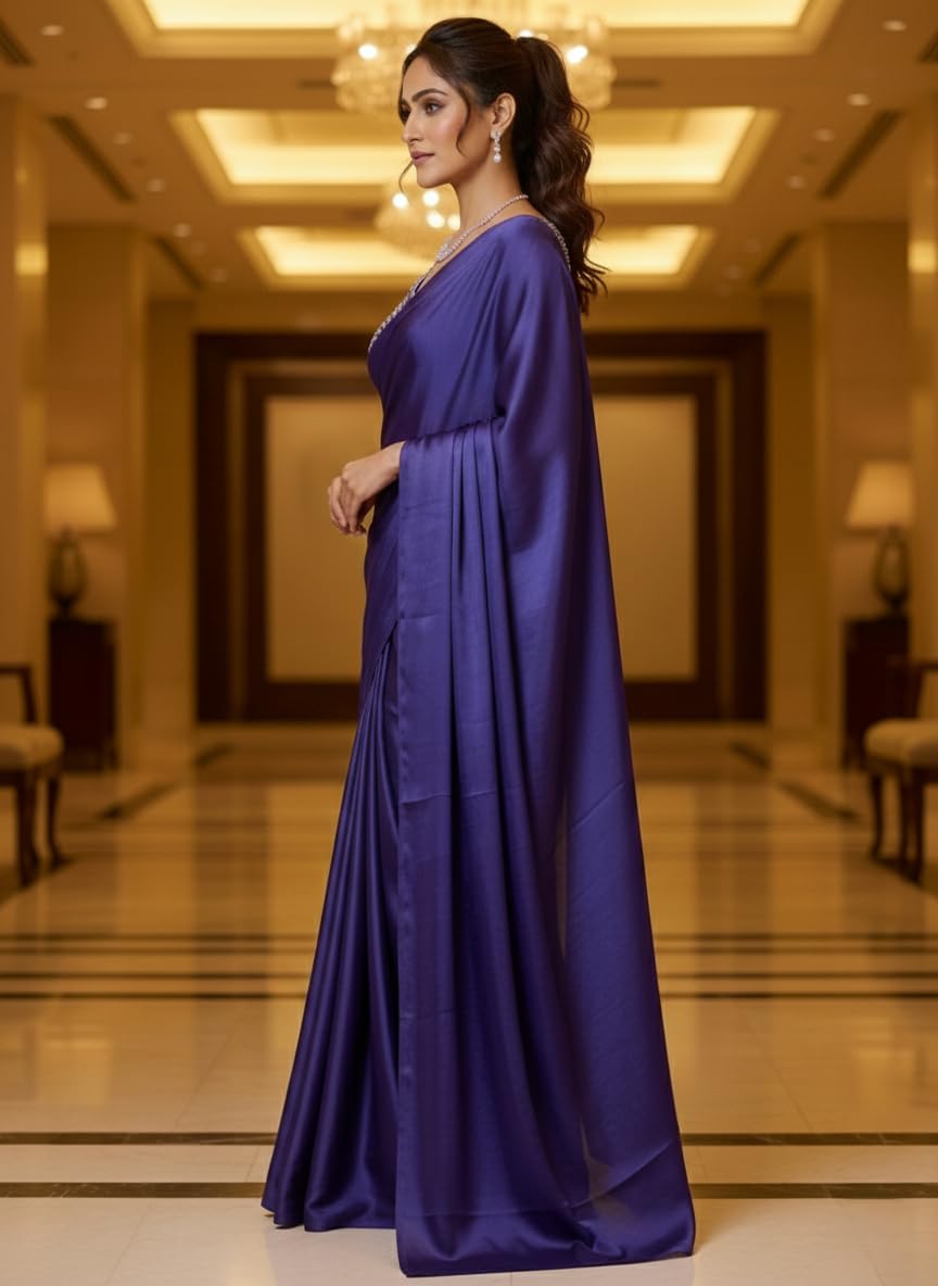 Vasthrlay Ethnic Classic Saree with decorative embroidery design