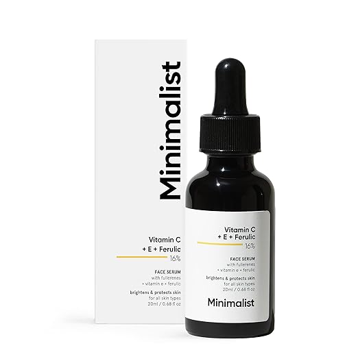 Minimalist 16% Vitamin C Serum With Vitamin E & Ferulic Acid - PUSHMYCART
