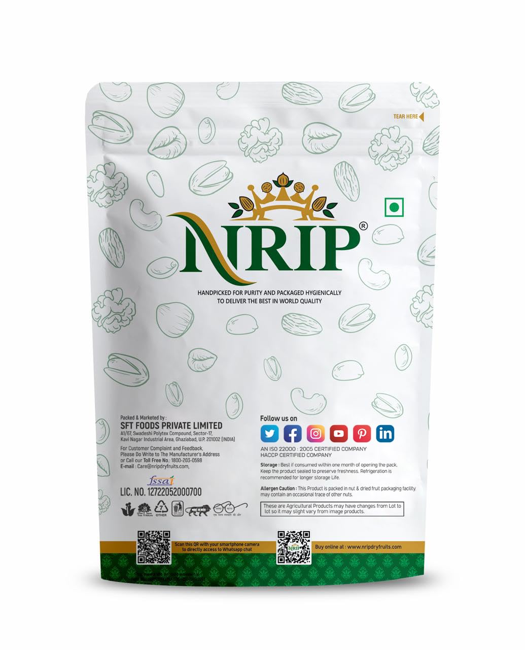 NRIP Premium Dried Afghani Anjeer
