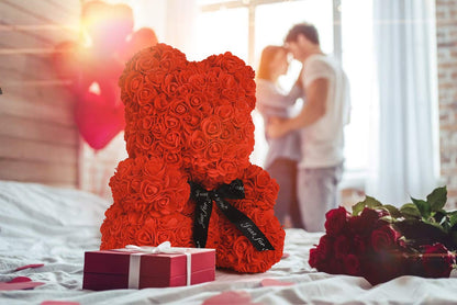 Rose Teddy Bear on Every Flower Bear