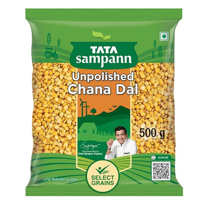 Tata Sampann Unpolished Chana Dal - PUSHMYCART