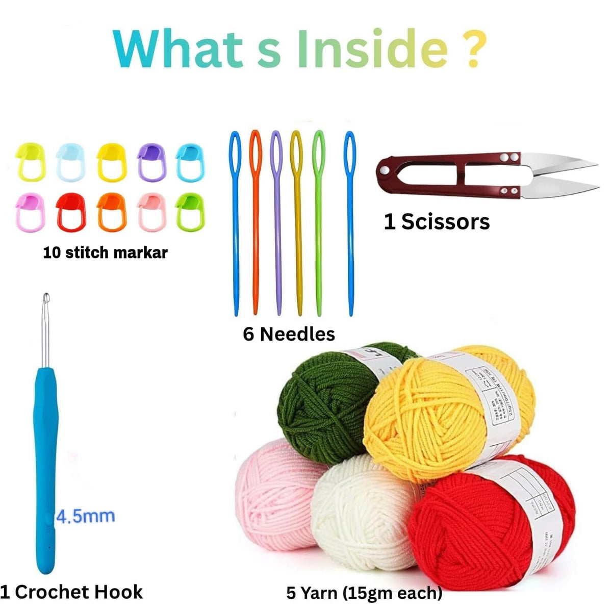 Complete Crochet Kit for Beginners - image 3
