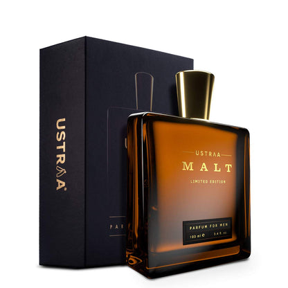 Ustraa Gift - Malt - Premium Perfume - Strong and Smooth Long-Lasting Intense mix front pack shot buy online