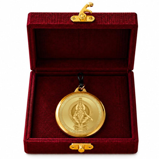 Diviniti 24K Gold Plated Double Sided Ayyappa Yantra Pendant