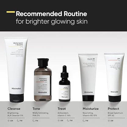 Minimalist Vitamin C + E + Ferulic 16% Face Serum