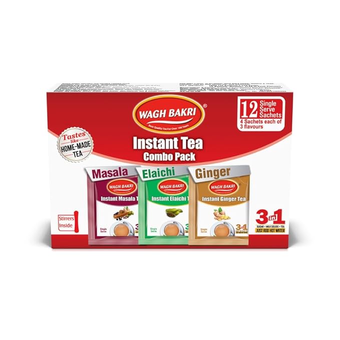 Wagh Bakri Instant Tea Premix Combo 168g