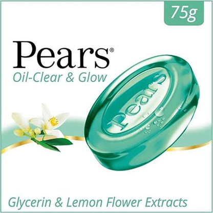 Pears Oil Clear & Glow Soap Bar 