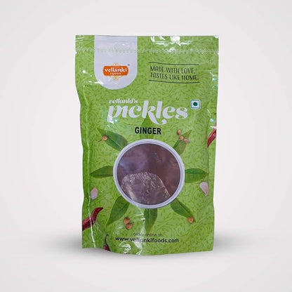 Vellanki Foods Ginger Pickle Without Garlic - PUSHMYCART