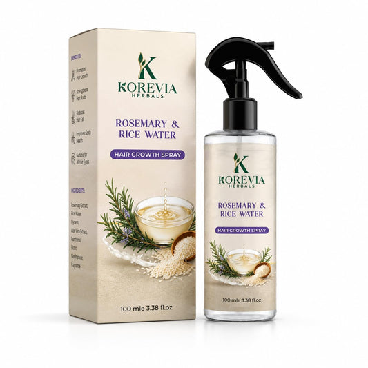 Korevia Herbals Rosemary & Rice Water Hair Growth Spray 100ml