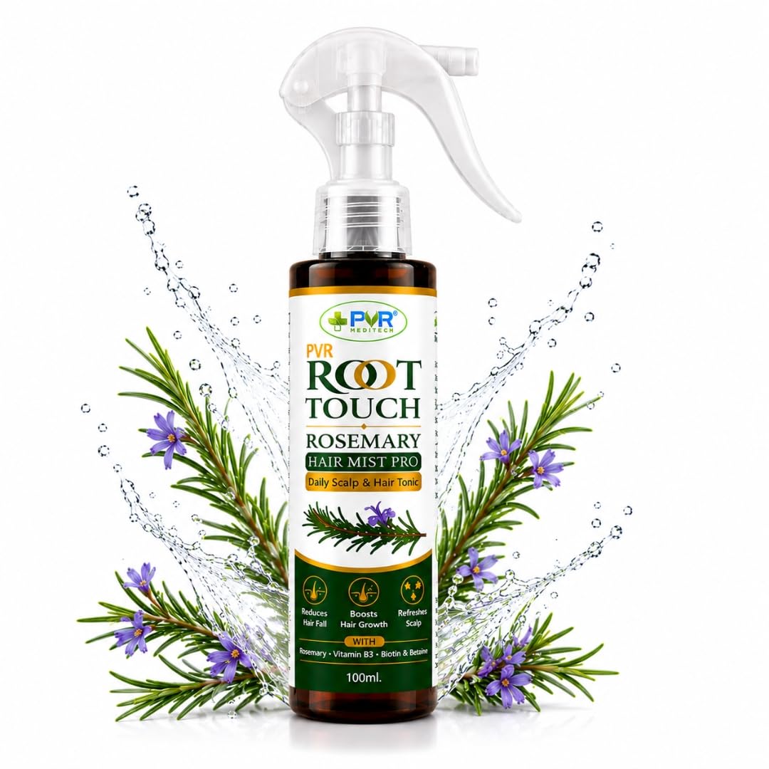 PVR Root Touch Rosemary Water Hair Mist Spray 100ml