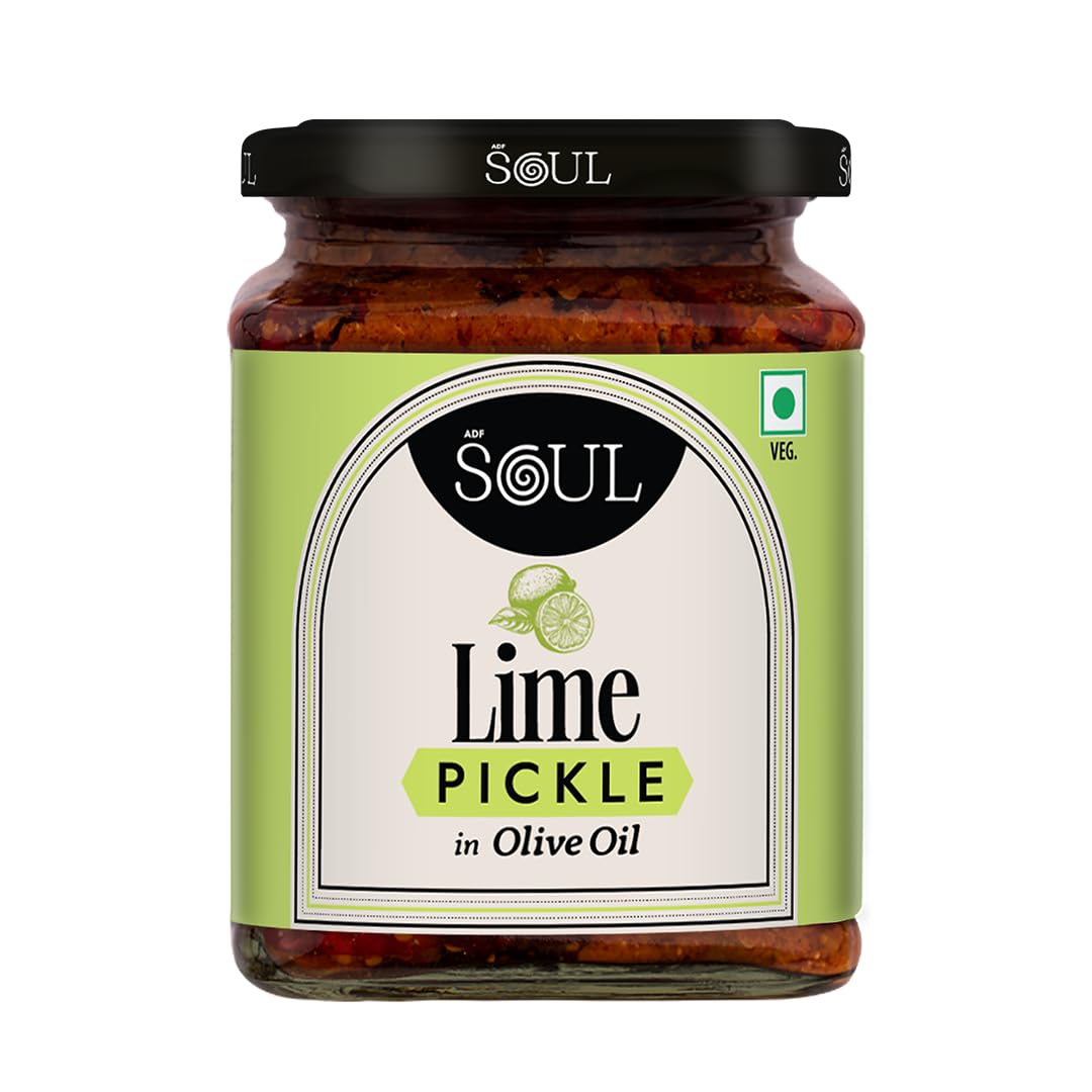ADF Soul Lime Pickle in Olive Oil - PUSHMYCART