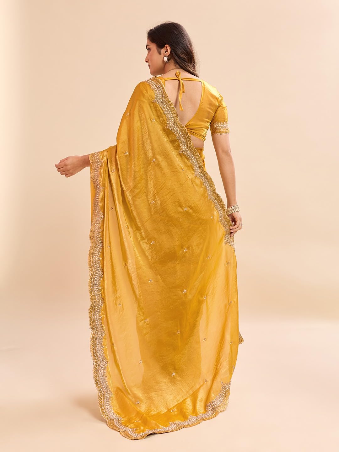Vasthrlay Classic Traditional Saree for wedding and party wear styling