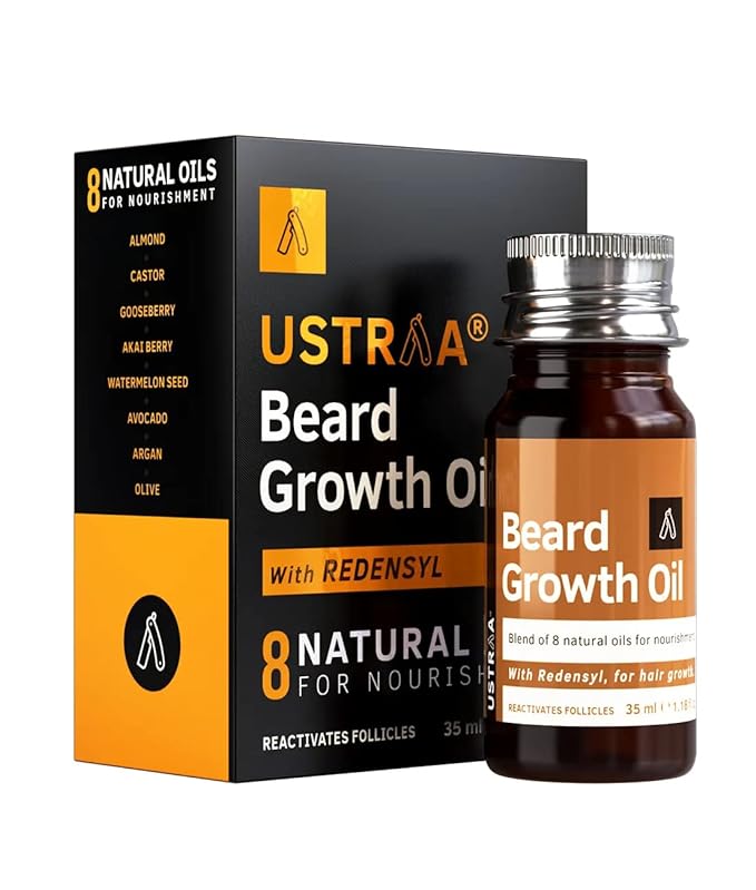 Ustraa Beard Growth Oil - PUSHMYCART