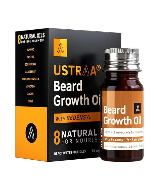 Ustraa Beard Growth Oil - PUSHMYCART