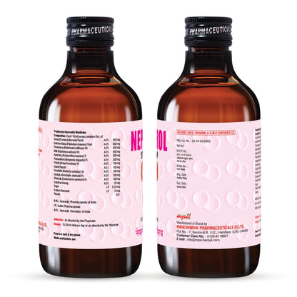 Herbal kidney health syrup by Mpil, supporting natural renal cleansing.
