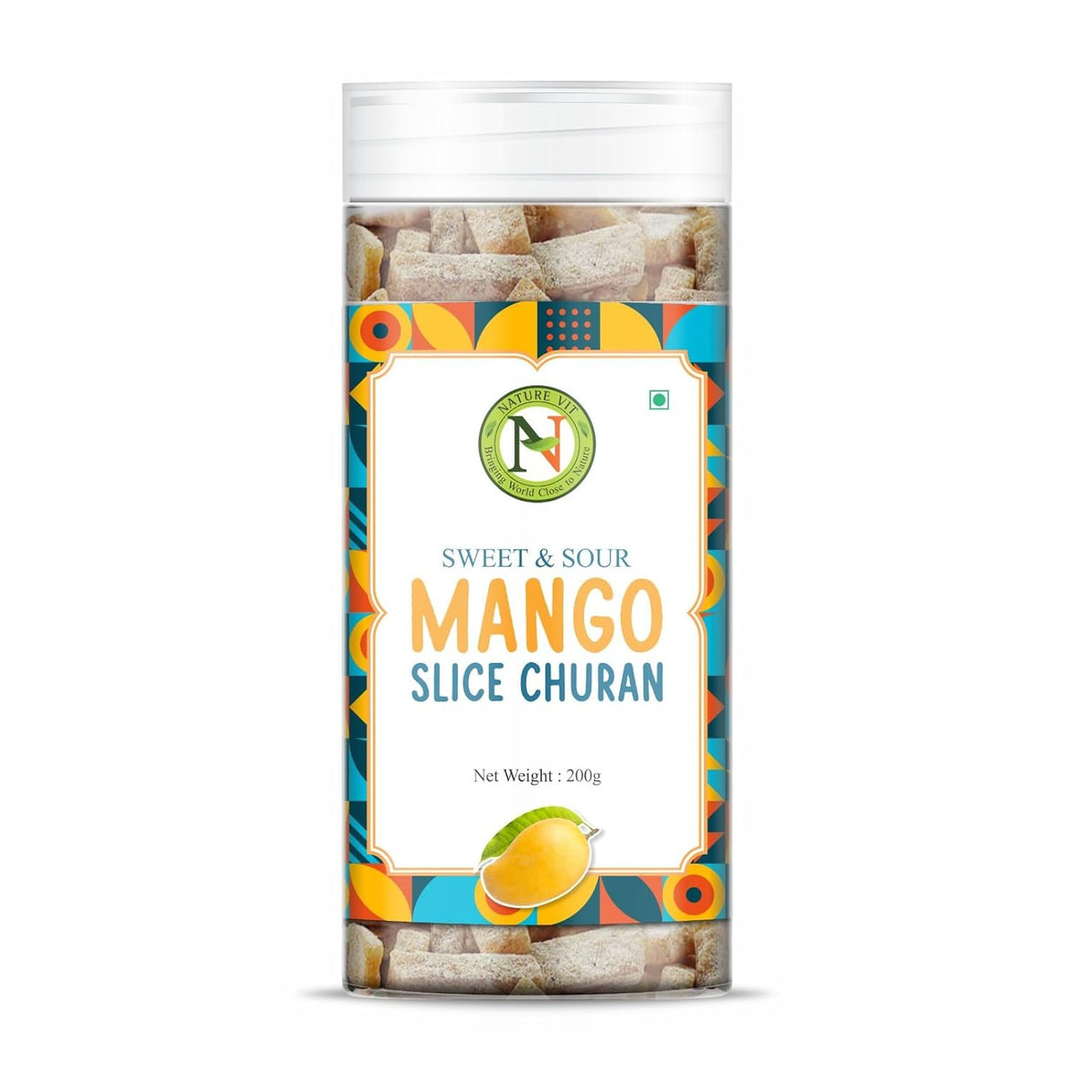 NatureVit Mango Slice Churan Sweet & Tangy Digestive Snack