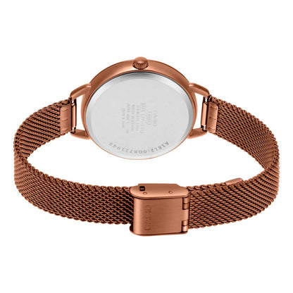 Casio Analog Rose Gold Dial Womens Watch - LTP-E413MR-9ADF (A1799)