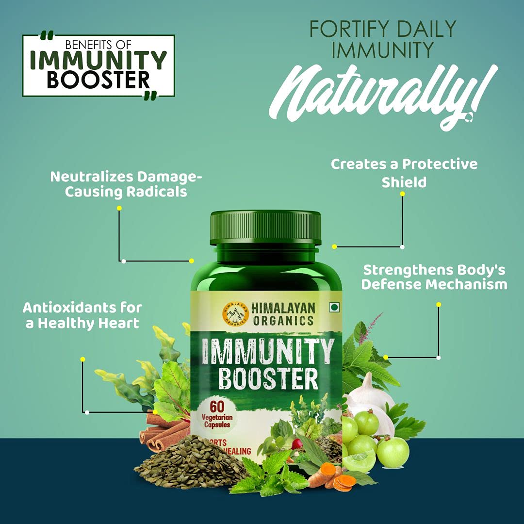Himalayan Organics Immunity Booster Vegetarian Capsules