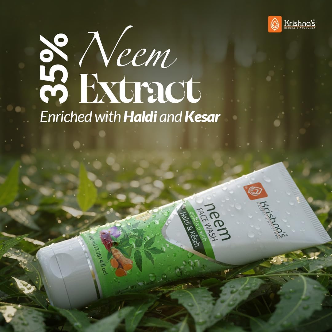 Krishna'S Herbal & Ayurveda Neem Face Wash 