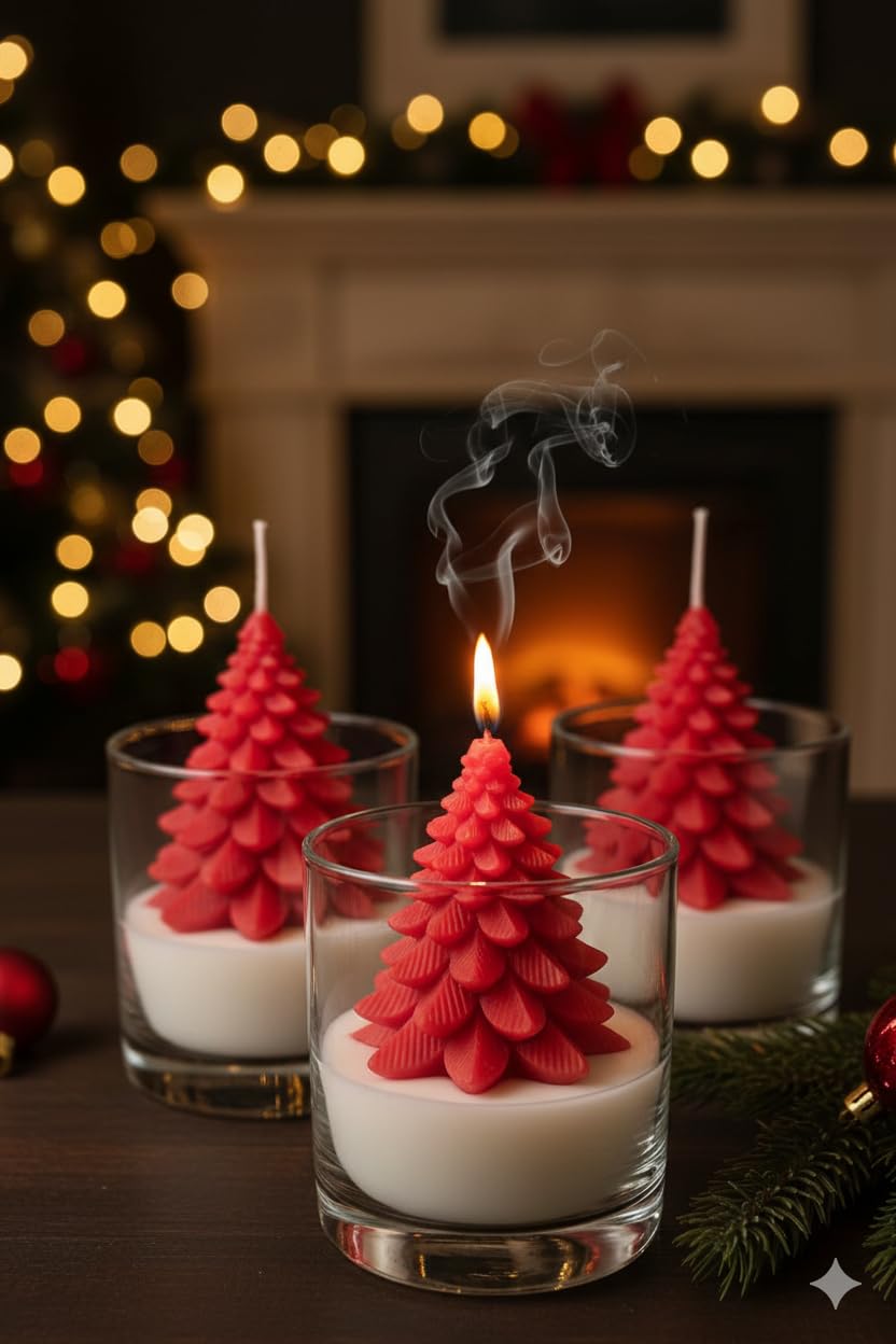 Christmas Tree Candle