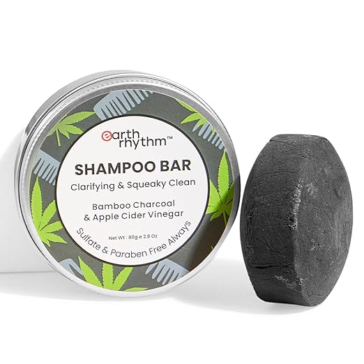 Earth Rhythm Hemp & Charcoal Shampoo Bar