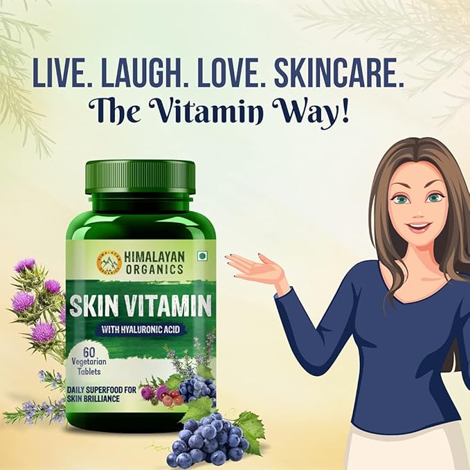 Himalayan Organics Skin Vitamin Tablets