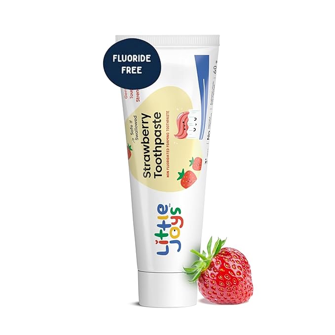 Little Joys Strawberry Flavour Toothpaste - PUSHMYCART
