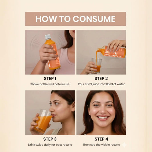 The Wellness Shop Sea Buckthorn Juice bottle, showcasing natural ingredients and a vibrant orange hue. - Image 2