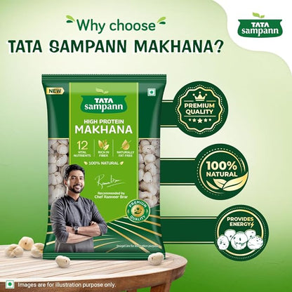 Tata Sampann High Protein Fox Nuts (Phool Makhana) - PUSHMYCART