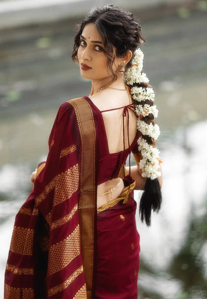 Vasthrlay Wedding Saree with refined ethnic appeal