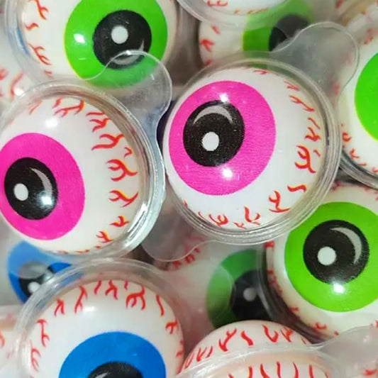 Cocami Halloween Spooky Eye Ball Gummy Candy Big Size Jar