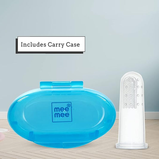 Mee Mee Silicone Baby Finger Toothbrush - PUSHMYCART