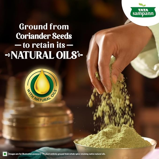 Tata Sampann Coriander Powder With Natural Oils - PUSHMYCART