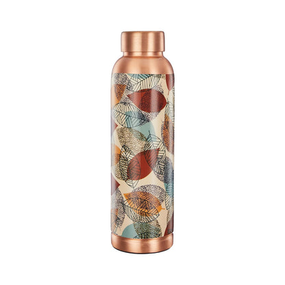 Copper Leak Proof Meenakari Bottles | 950 ml