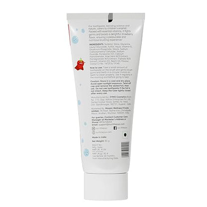Little Joys Strawberry Flavour Toothpaste - PUSHMYCART