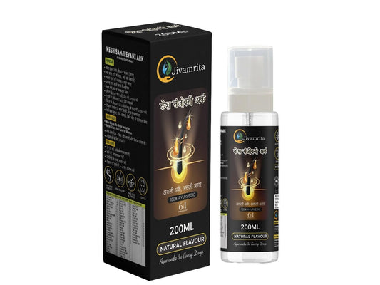 Jivamrita Kesh Sanjeevani Ark Ayurvedic Hair Serum Spray 200ml