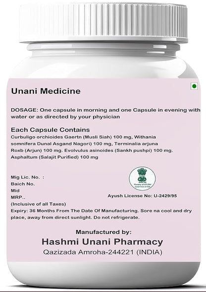 Hashmi Musli Energy Plus Capsules - PUSHMYCART