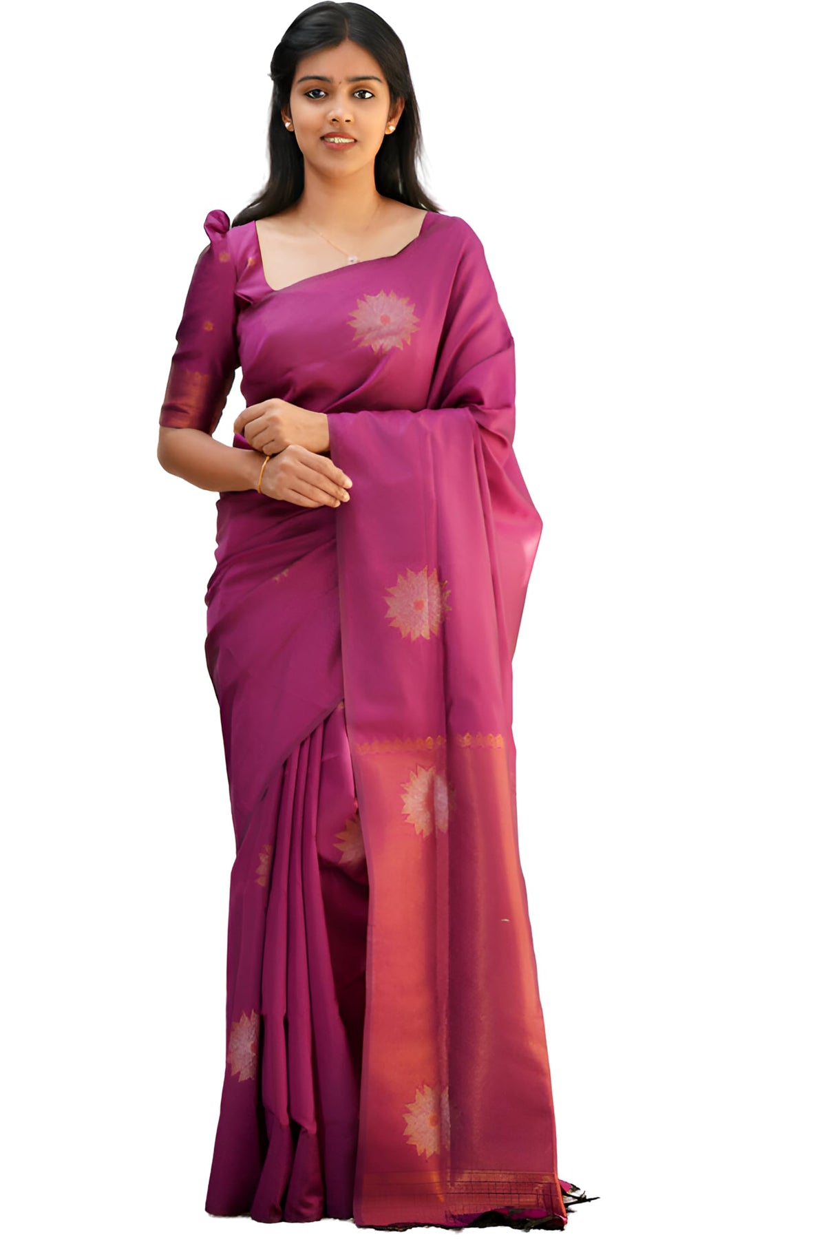 Vasthrlay Classic Cotton Traditional Saree for festive ethnic occasions