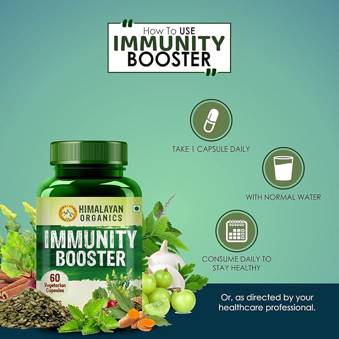 Himalayan Organics Immunity Booster Vegetarian Capsules