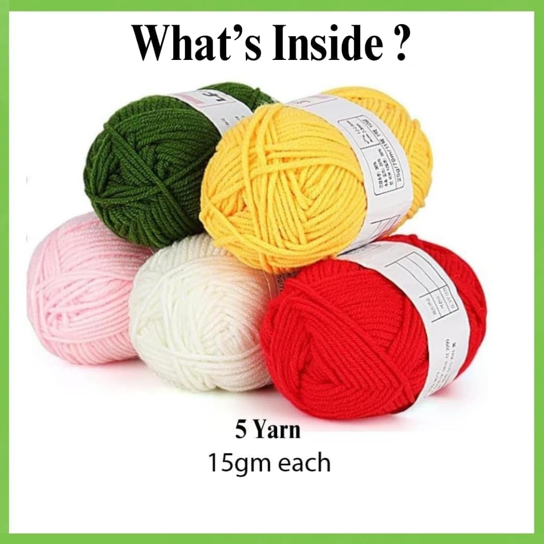 Crochet Kit with Soft Grip Handles - image 2
