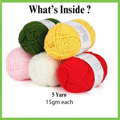 Crochet Kit with Soft Grip Handles - image 2