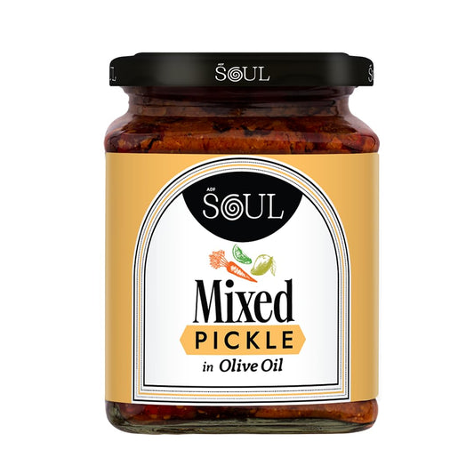 ADF Soul Mixed Pickle in Olive Oil - PUSHMYCART