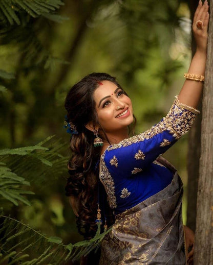 Vasthrlay Classic Traditional Saree for wedding and party wear styling